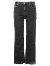 Load image into Gallery viewer, Kut From The Kloth - Kelsey High Rise Fab Ab Ankle Flare Inset Leg in Pewter Green.
