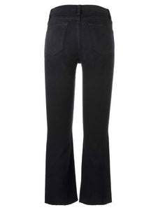 Kut From The Kloth - Kelsey High Rise Fab Ab Ankle Flare w/Raw Hem in Firm - back.