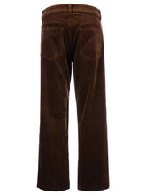 Load image into Gallery viewer, Kut From The Kloth - Kelsey Mid Rise Ankle Flare - Inset Leg in Brown - back.
