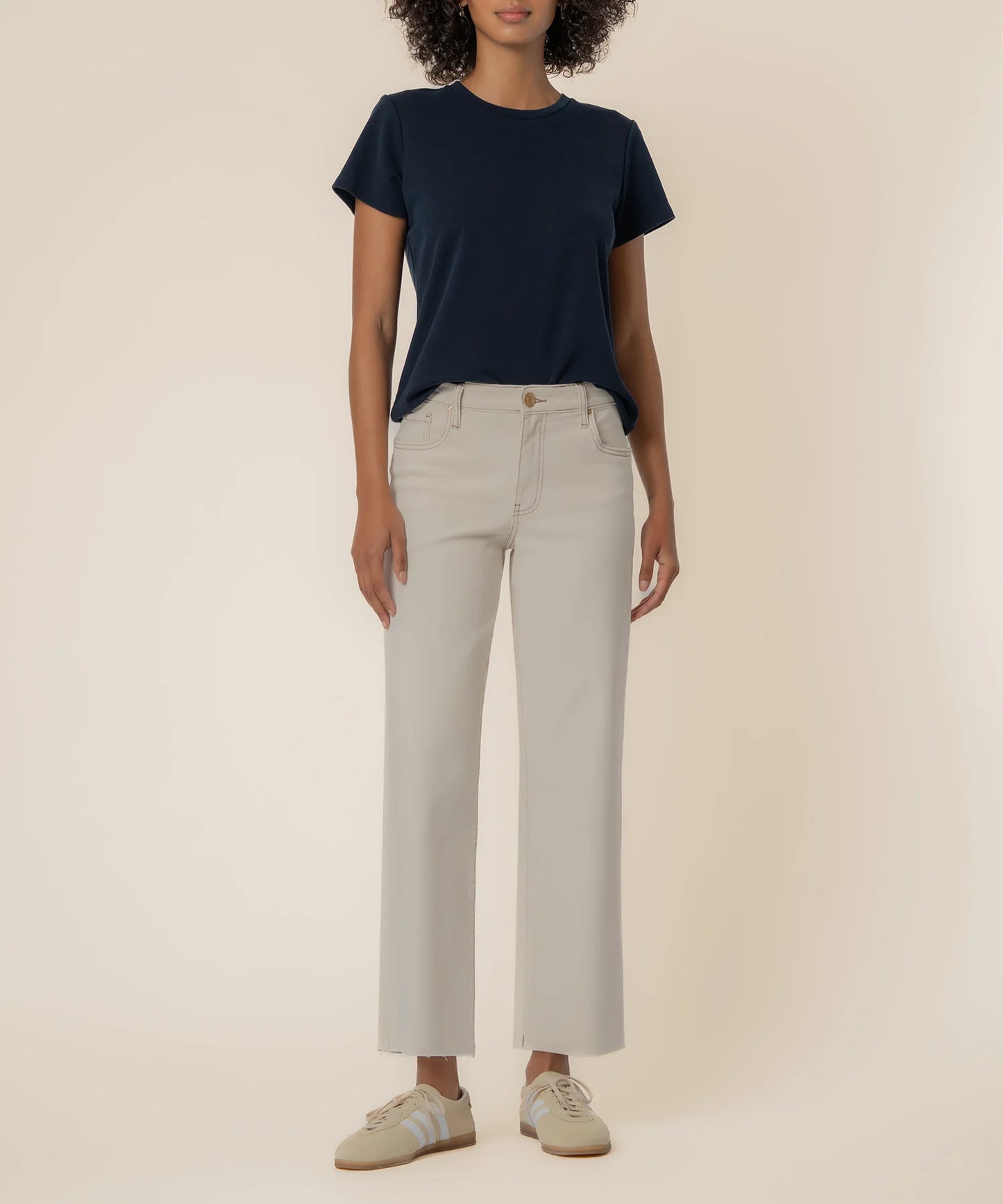 Kut From The Kloth - Charlotte High Rise Wide Leg with Raw Hem