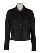 Load image into Gallery viewer, KUT From The Kloth Kara Vegan Leather Jacket in Black.
