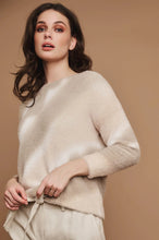 Load image into Gallery viewer, Model wearing Rino &amp; Pelle - Kivi Sweater in Caramel Mix.
