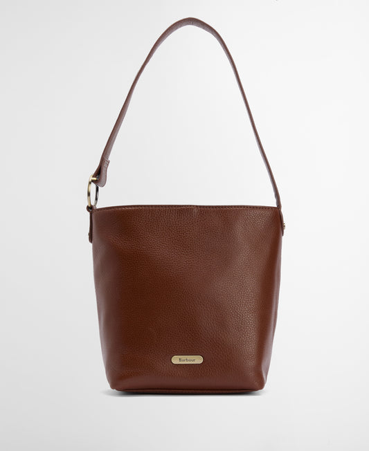 Barbour - Cedar Leather Bucket Bag