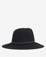 Load image into Gallery viewer, Barbour Tack Fedora in Black.
