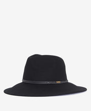 Load image into Gallery viewer, Barbour Tack Fedora in Black.
