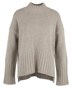Barbour Winona Knit in Light Fawn.