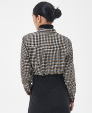 Load image into Gallery viewer, Model wearing Barbour Laverne/Ryhope Shirt in Classic Multi.
