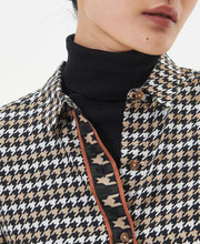 Load image into Gallery viewer, Model wearing Barbour Laverne/Ryhope Shirt in Classic Multi.
