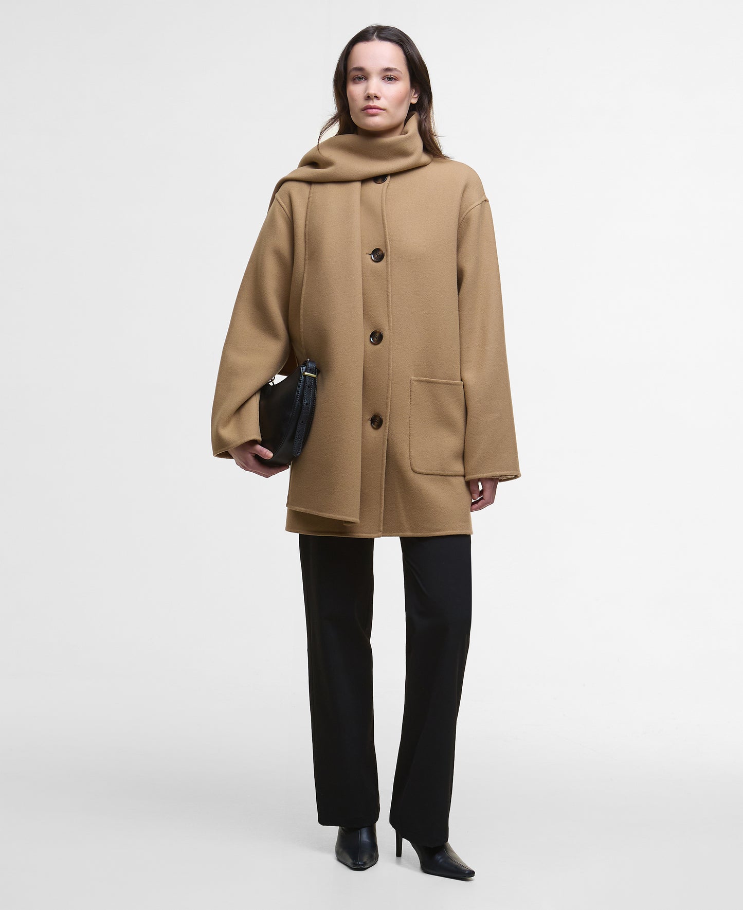 Barbour - Clementine Wool Scarf Coat