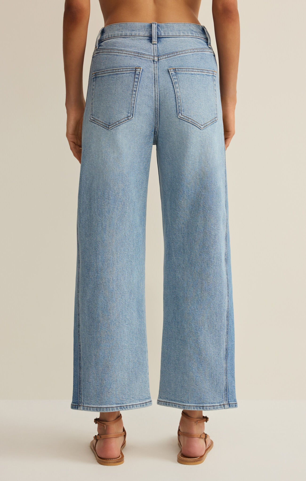 ZSupply - Luna High Rise Crop Bowed