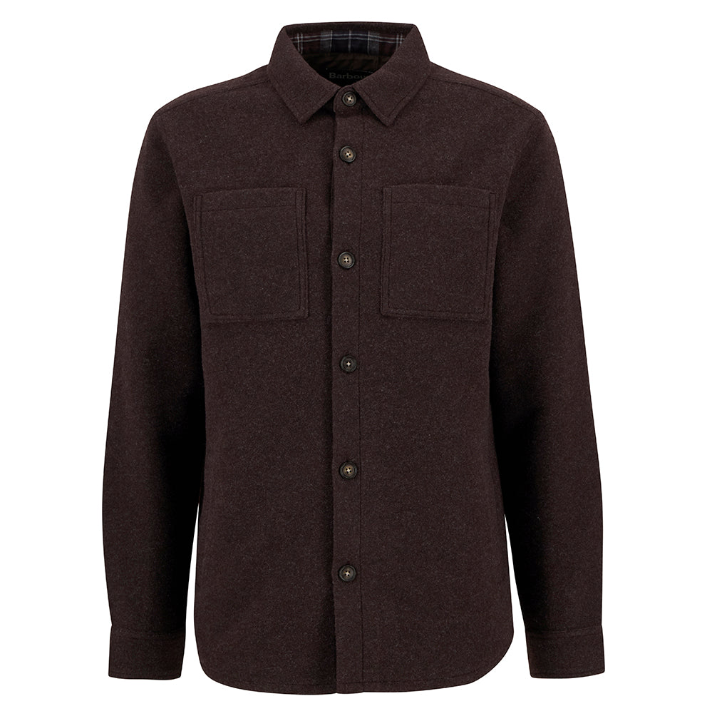 Barbour - Marlow Tailored Wool Blend Overshirt