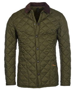 Barbour Heritage Liddesdale Quilt in Olive.