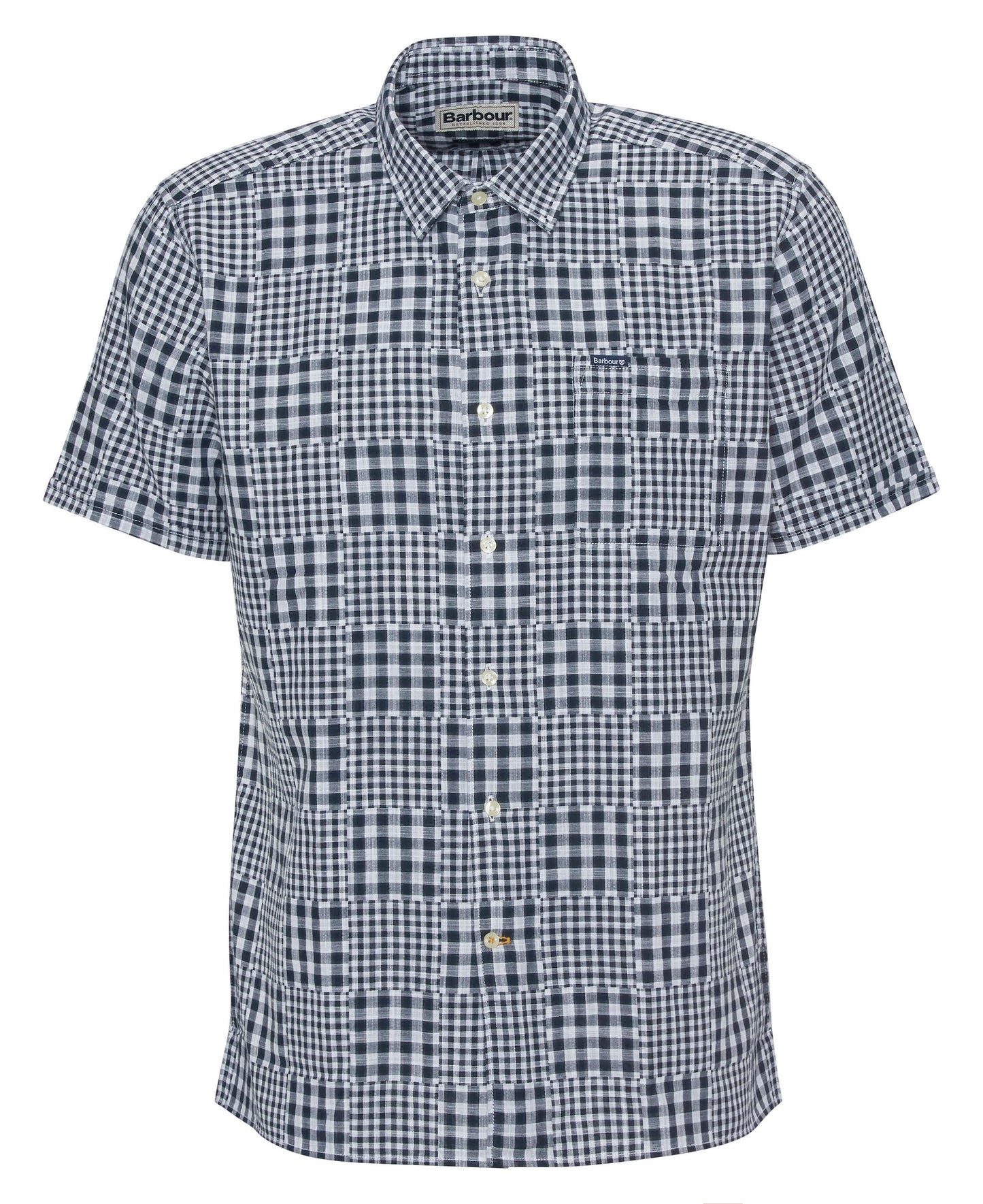 Barbour Willowbeach Summer Fit Shirt in Navy.