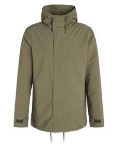 Barbour Quay Showerproof Jacket in Olive.