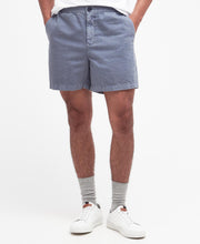 Load image into Gallery viewer, Model wearing Barbour Melonby Short in Dark Chambray.
