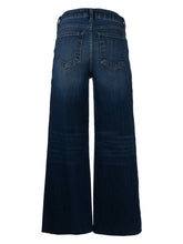 Load image into Gallery viewer, Kut From The Kloth - Meg High Rise Fab Ab Wide Leg Raw Hem in Inexhaustible - back.
