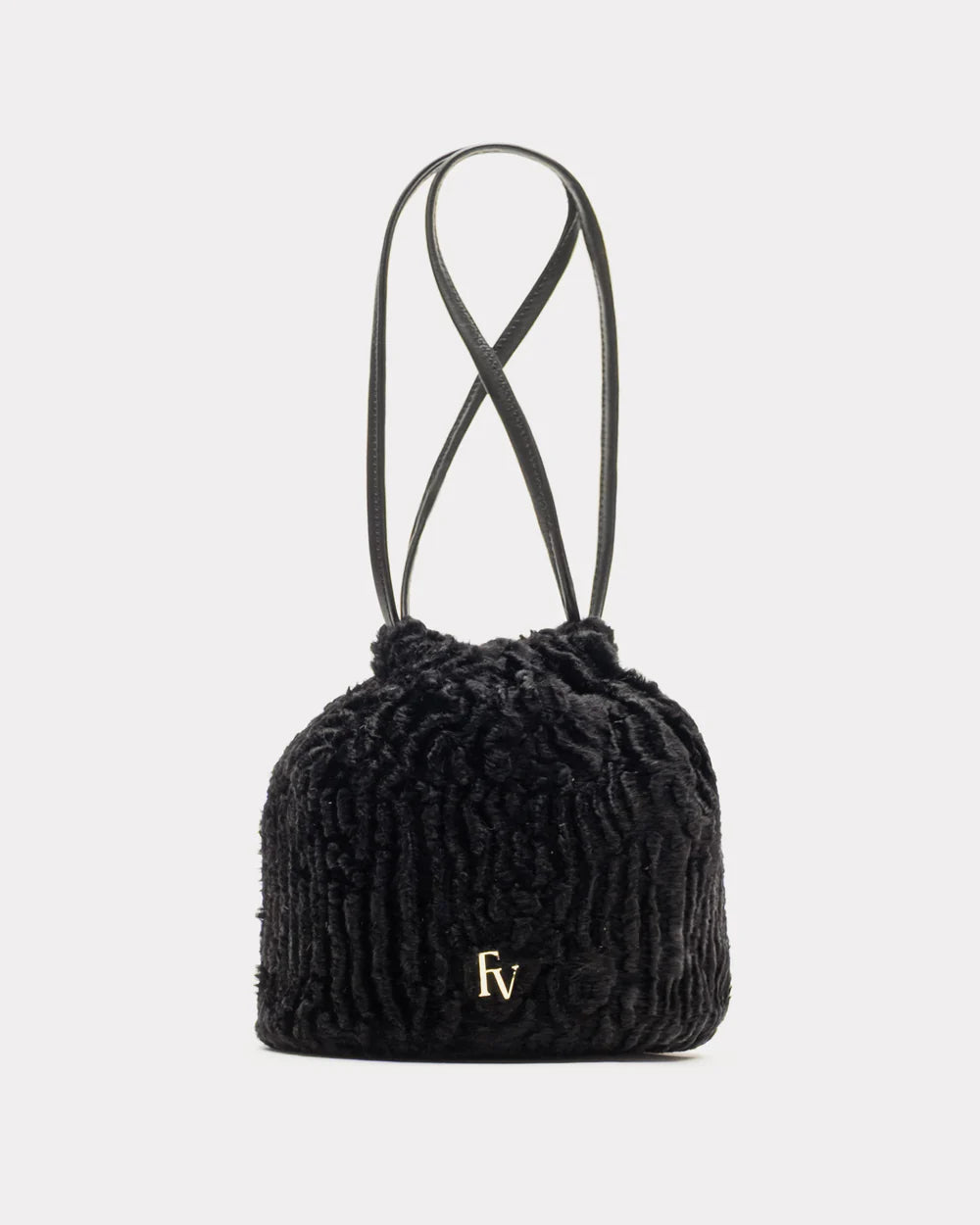 Frances Valentine - Pouf Bag Lamb Faux Fur