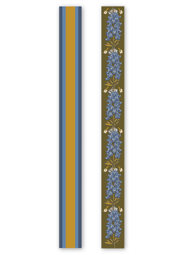 Emily McCarthy - Hand-Stitched Silk Scarfette