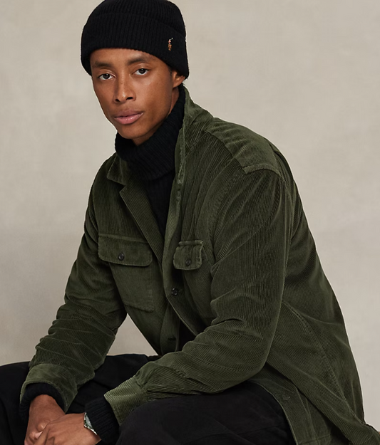 POLO Ralph Lauren - LS Wide Wale Corduroy Lined Teton Camp Shirt