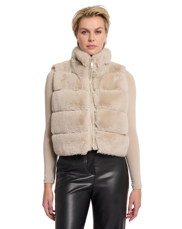 Rino & Pelle - May Faux Fur Waistcoat