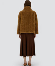 Load image into Gallery viewer, Herno Women&#39;s Short Teddy Bear Coat with Buckle
