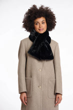 Load image into Gallery viewer, Rino &amp; Pelle - Stip Faux Fur Scarf

