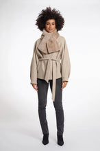 Load image into Gallery viewer, Rino &amp; Pelle - Stip Faux Fur Scarf
