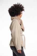 Load image into Gallery viewer, Rino &amp; Pelle - Stip Faux Fur Scarf
