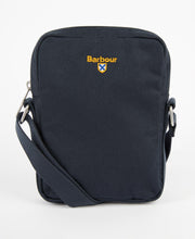Load image into Gallery viewer, Barbour Cascade Flight Bag in Navy.
