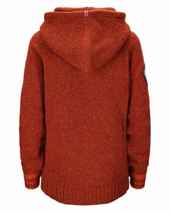 Amundsen -  Heroes Hoodie in burnt red.