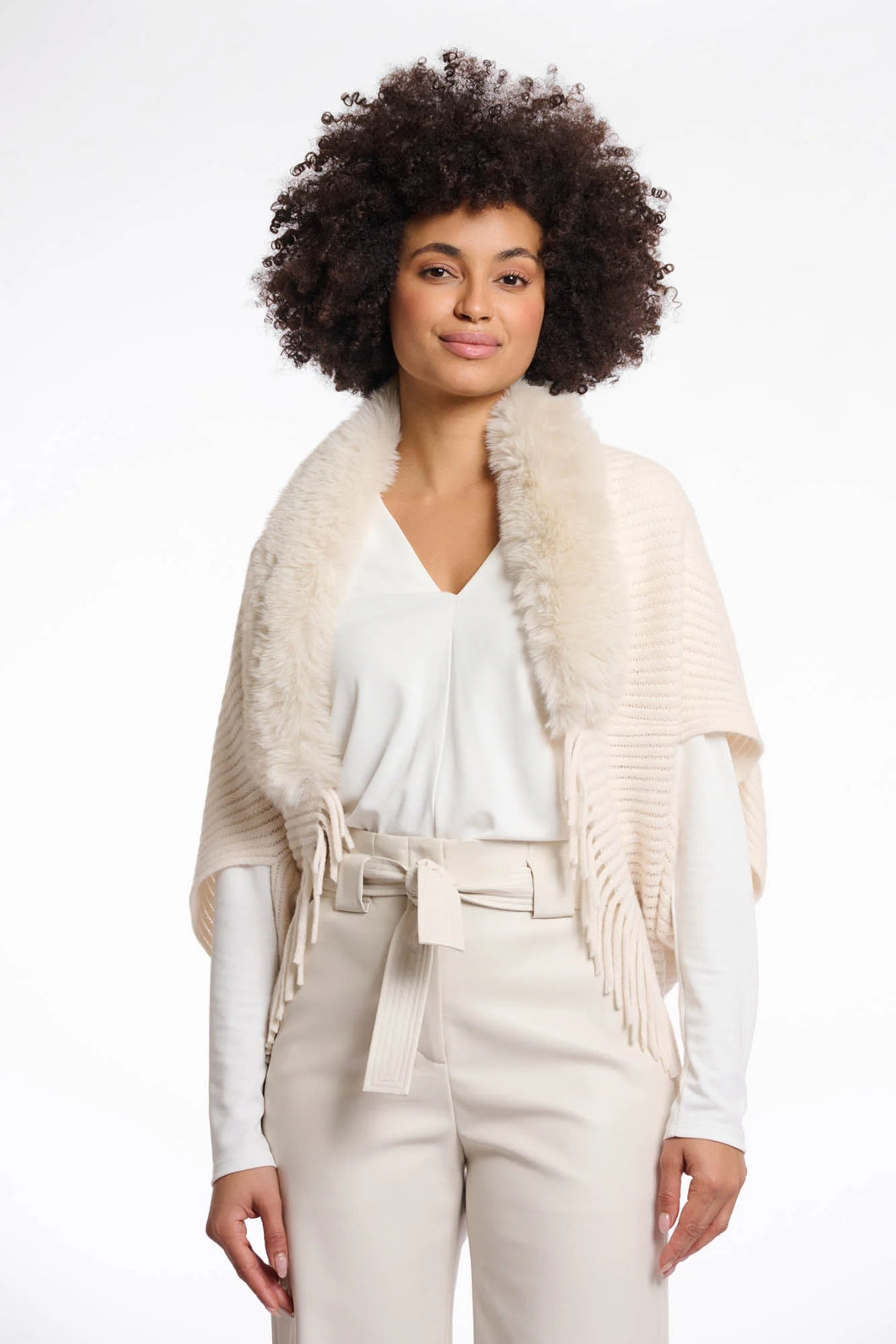 Rino & Pelle - Warda Cape - Birch