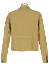 Load image into Gallery viewer, Kut from the Kloth - Zinna Tencel Jacket in Limeade - back.
