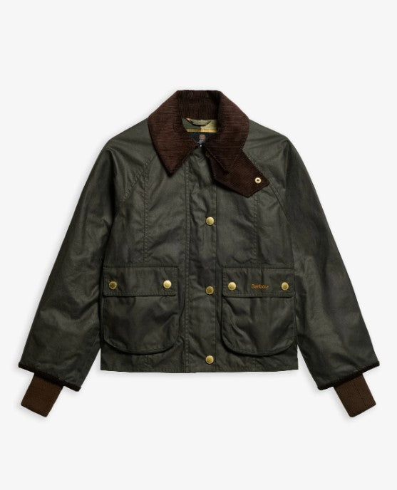 Barbour- Cropped Beadnell Wax Jacket