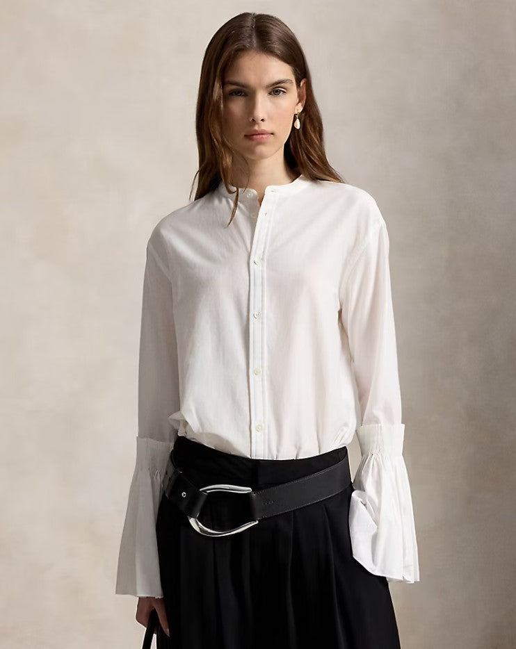 Polo Ralph Lauren - Cotton-Silk Bell-Sleeve Shirt