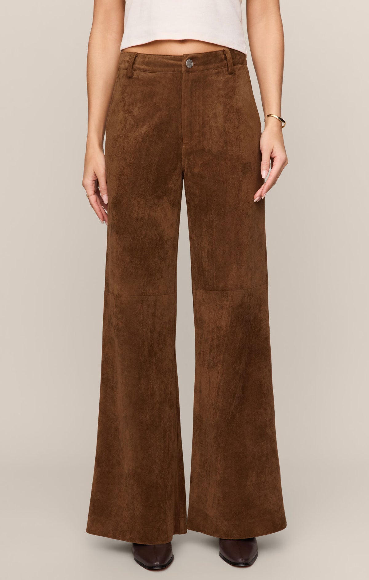 ZSupply - Cecile Mid Rise Wide Leg Pant