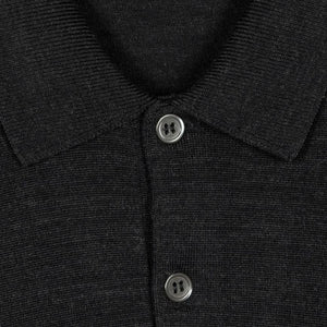 John Smedley - Cotswold L/S Shirt in Hepburn Smoke.