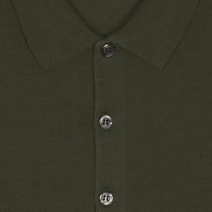 John Smedley - Cotswold L/S Shirt in Highland Green.