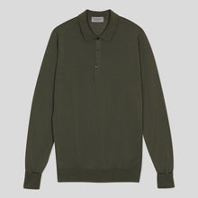 Load image into Gallery viewer, John Smedley - Cotswold L/S Shirt in Highland Green.
