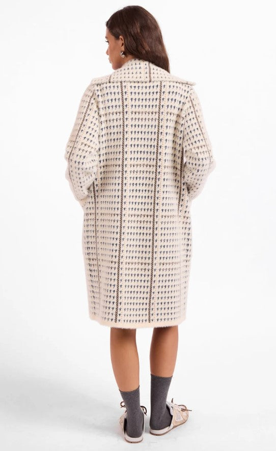 Sage the Label - Marceau Houndstooth Coat