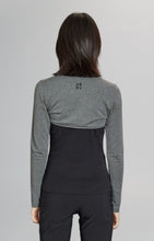 Load image into Gallery viewer, Model wearing Alp N Rock - Marta Mock Neck Shirt in Black.
