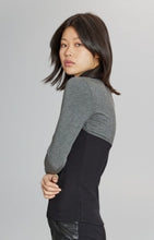 Load image into Gallery viewer, Model wearing Alp N Rock - Marta Mock Neck Shirt in Black.

