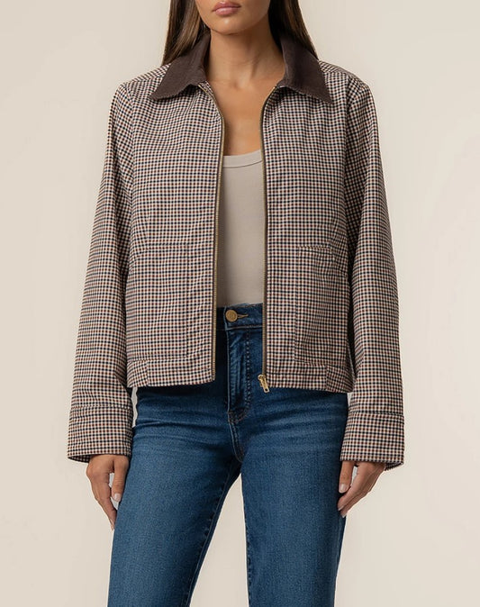 Kut From The Kloth - Natalia Twill Plaid Jacket