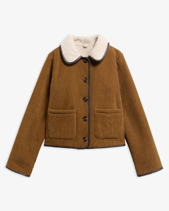 Barbour- Penny Fleece Cord Jacket