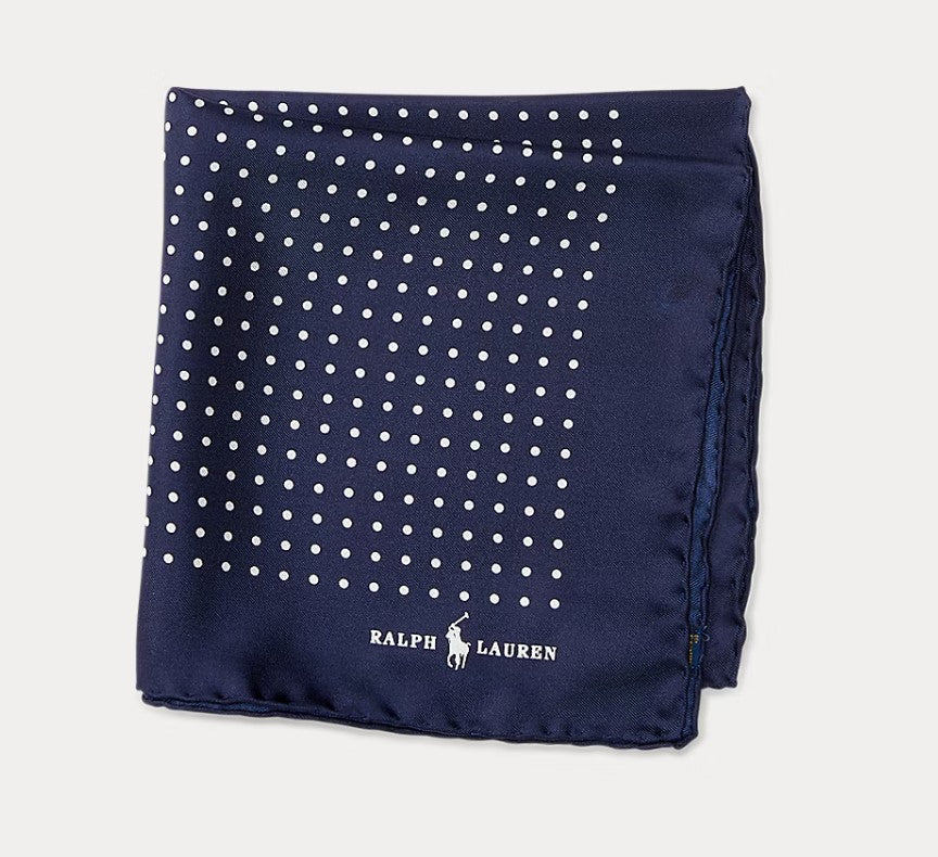 Polo Ralph Lauren - Polka Dot Silk Pocket Square