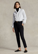 Load image into Gallery viewer, Model wearing Polo Ralph Lauren - Stretch Skinny Cotton-Blend Pant in Black.
