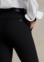 Load image into Gallery viewer, Model wearing Polo Ralph Lauren - Stretch Skinny Cotton-Blend Pant in Black.
