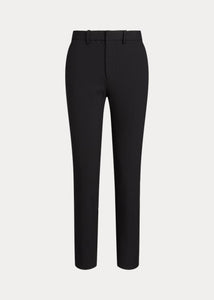 Polo Ralph Lauren - Stretch Skinny Cotton-Blend Pant in Black.