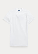 Load image into Gallery viewer, Polo Ralph Lauren - Ribbed Cotton Tee in White..
