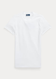 Polo Ralph Lauren - Ribbed Cotton Tee in White..