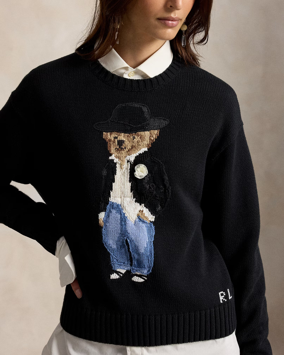 Polo Ralph Lauren - Holiday Polo Bear Cotton Crewneck